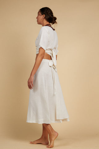 Maya Top White