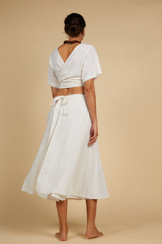 Maya Top White