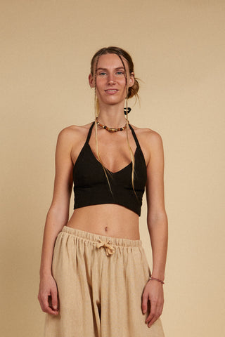 Honey Halter Black