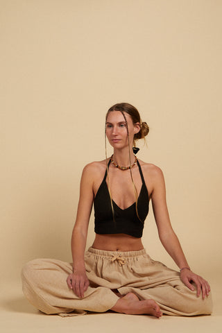 Honey Halter Black