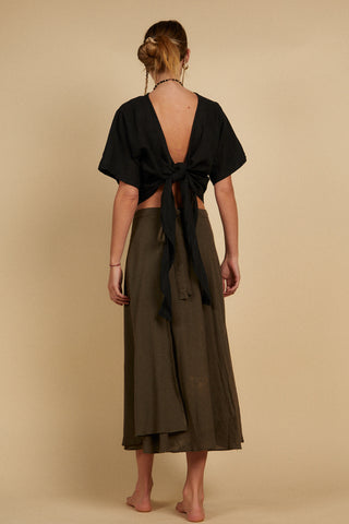 Maya Top Black