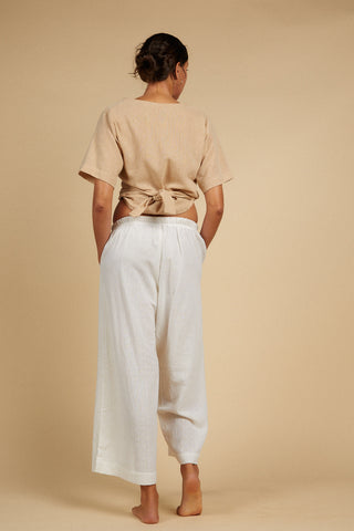 Dali Pants White