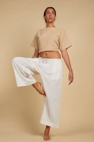 Dali Pants White