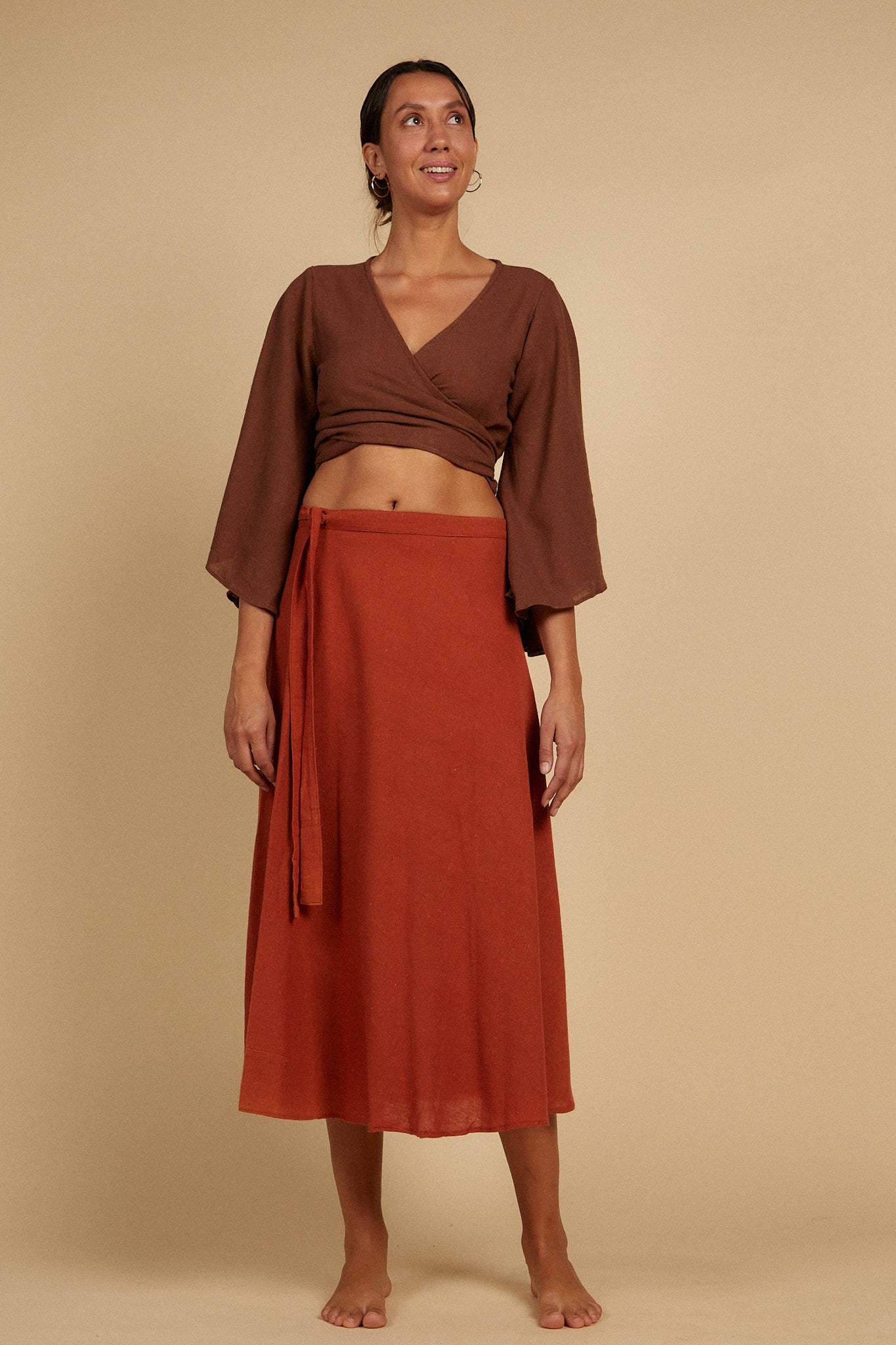 Ophelia Skirt Rust