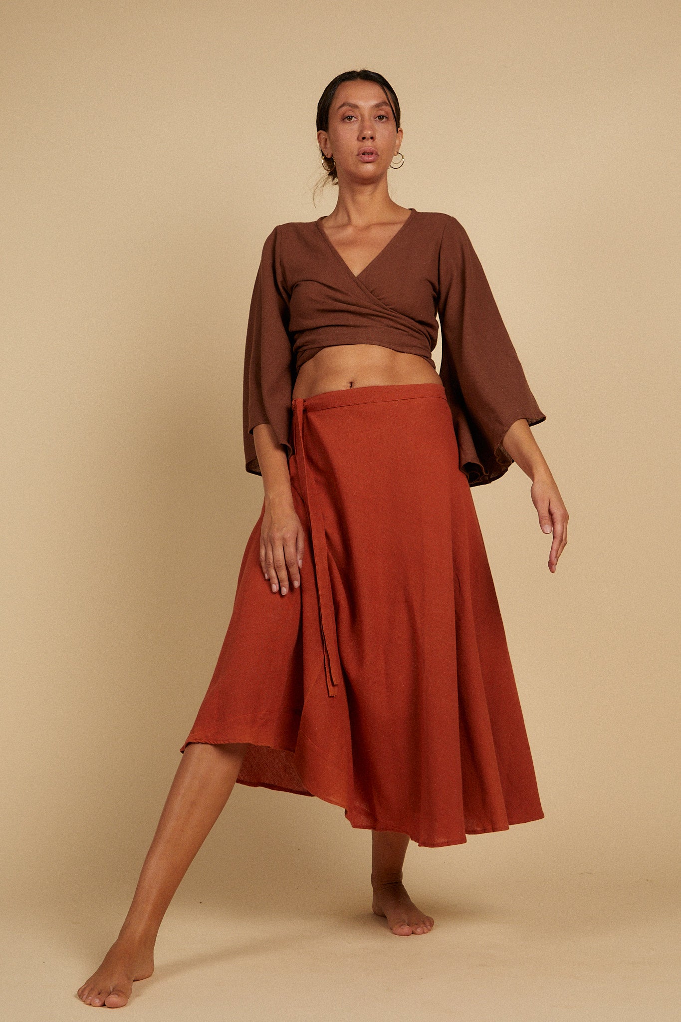 Ophelia Skirt Rust