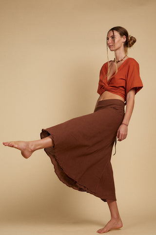 Ophelia Skirt Cedar