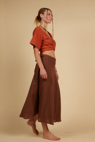 Ophelia Skirt Cedar