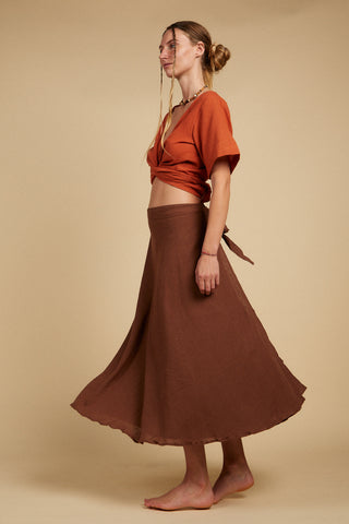 Ophelia Skirt Cedar