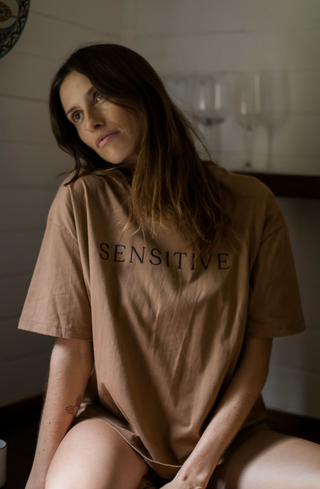 SENSITIVE Oversized Tee